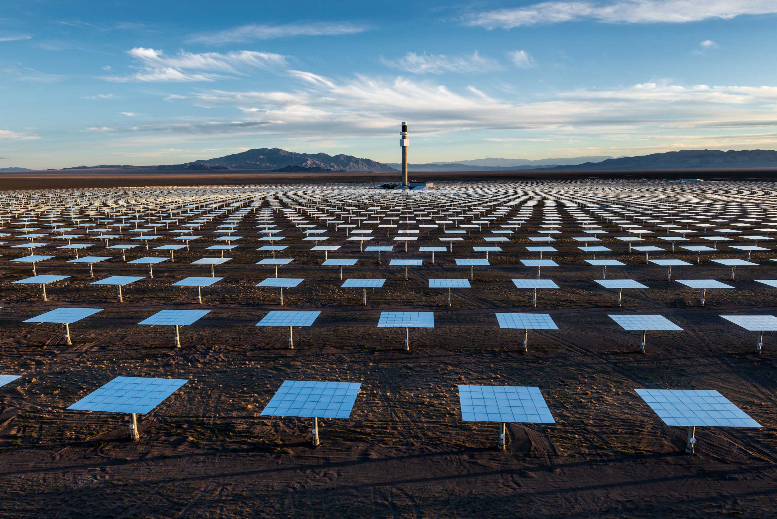 Crescent Dunes Solar Energy Project Photos